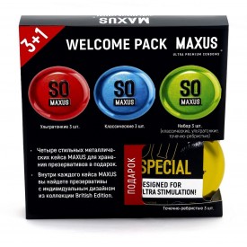 Набор презервативов MAXUS Welcome Pack