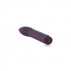 Фиолетовый мини-вибратор G-Spot Bullet - 11,4 см.